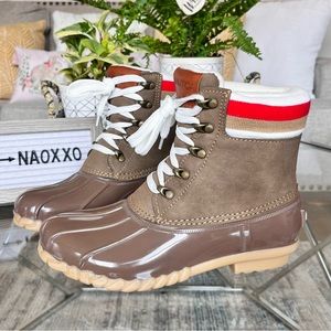 Nautica Meloday Women’s Waterproof Shell Insulated Rain / Snow Boots